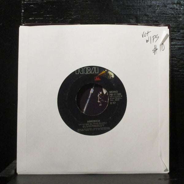 Elvis  My Way / America VG+ 7" Vinyl 45 W Picture Sleeve RCA PB-11165 Pop 1977 - Shuga Records