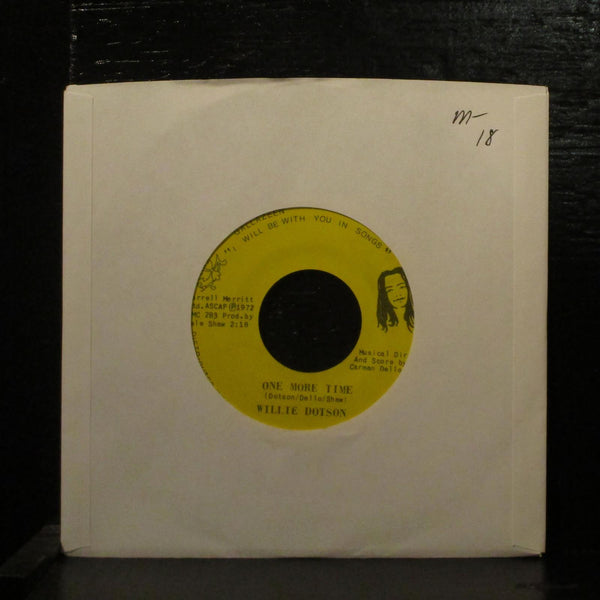 Willie Dotson -One More Time Mint- 7" Vinyl 45 Gallazeen FMC 283 Soul - Shuga Records