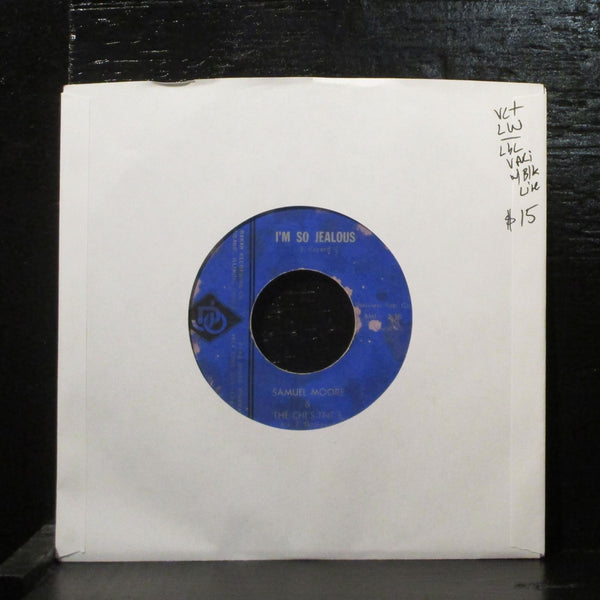 Samuel Moore & The Chi's-Tnt's  I'm So Jealous VG+  7" Vinyl 45 DJO 3004 Soul - Shuga Records