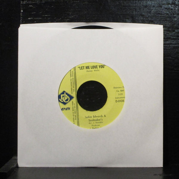 Jackie Edwards & Soulmaker's  The Vamp VG+ 7" Vinyl 45 DJO D-0108 Soul - Shuga Records
