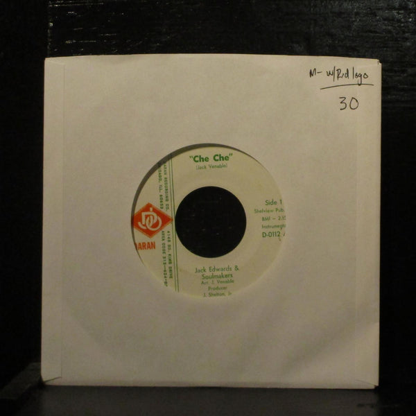 Jack Edwards & Soulmakers  Che Che Mint- 7" Vinyl 45 DJO D-0112 Red Logo - Shuga Records