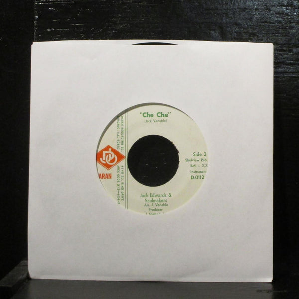 Jack Edwards & Soulmakers  Che Che Mint- 7" Vinyl 45 DJO D-0112 Red Logo - Shuga Records