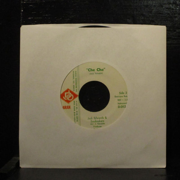 Jack Edwards & Soulmakers  Che Che VG 7" Vinyl 45 DJO D-0112 Red Logo - Shuga Records