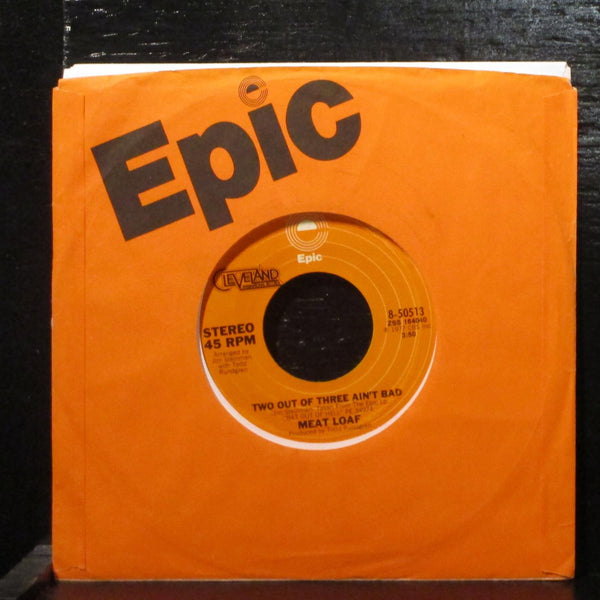 Meat Loaf  Two Out Of Three Ain't Bad Mint- 7" Vinyl 45 Epic 8-50513 Rock 1977 - Shuga Records