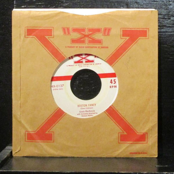 Gisele MacKenzie  Hard To Get VG+ 7" Vinyl 45 "X" X-0137 Pop 1955 - Shuga Records