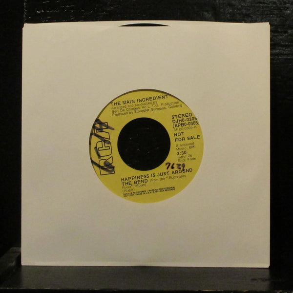 Main IngredientHappiness Is Just Around The Bend VG+ Promo 7"Vinyl 45 DJH0-0305 - Shuga Records