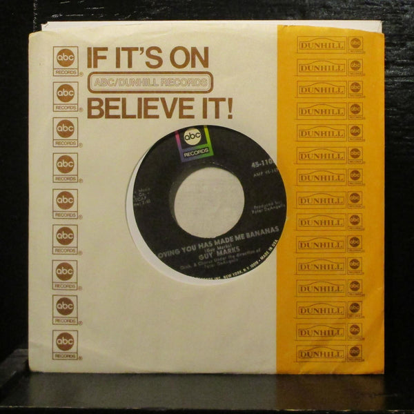 Guy MarksLoving You Has Made Me Bananas Mint- 7" Vinyl 45 ABC Records 11055 - Shuga Records
