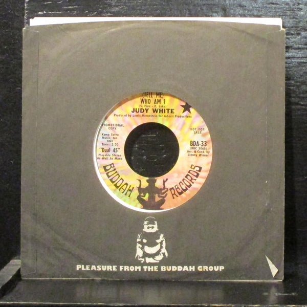 Judy WhiteBuilding A World For Two VG+ 7" Vinyl 45 Buddah BDA 62 Soul 1968 - Shuga Records