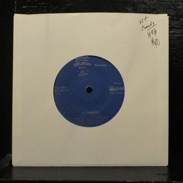 Mennonite Children's Choir - A Tribute VG+ 7" Vinyl 45 MCC45-76 Canada 1976 - Shuga Records
