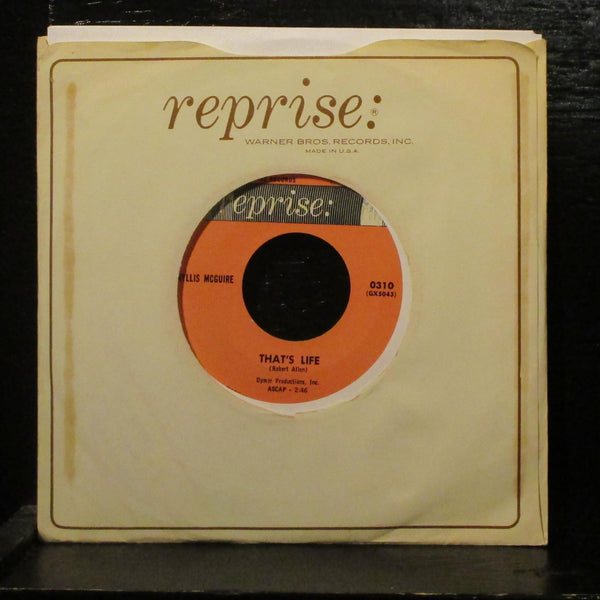 Phyllis McGuireI Don't Want To Walk Without You 7" 45 Reprise 0310 1st Press - Shuga Records