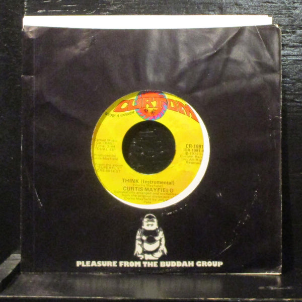 Curtis Mayfield- If I Were Only A Child Again Mint- 7" Vinyl 45 Curtom CR 1991 - Shuga Records