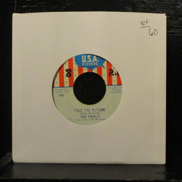 The FamilyFace The Autumn VG+ 7" Vinyl 45 USA Records 886 Psychedelic Rock 1967 - Shuga Records