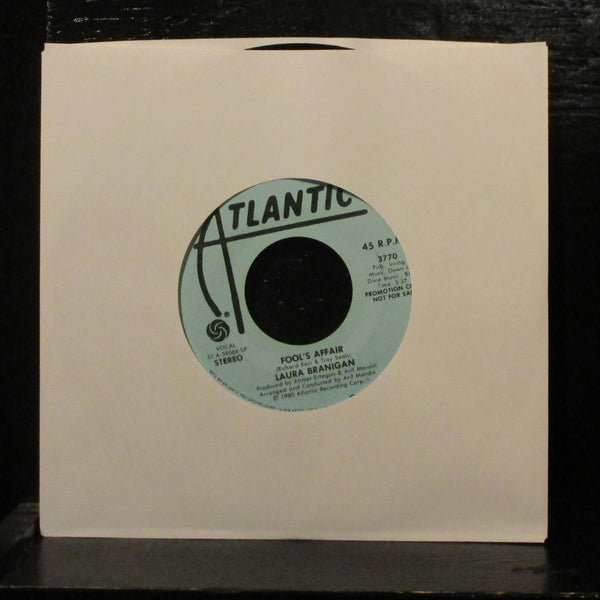 Laura Branigan  Fool's Affair VG+ Promo 7" Vinyl 45 Atlantic 3770 Pop 1980 - Shuga Records