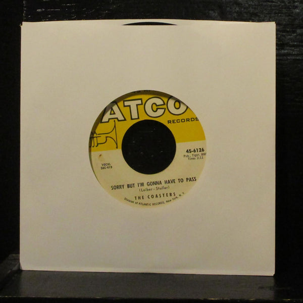 The Coasters  The Shadow Knows VG+7" Vinyl 45 ATCO 45-6126 Doo Wop 1958 - Shuga Records