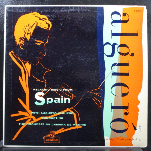Augusto Alguer - Modern Pasodobles VG Mono LP Montilla FM-31 USA - Shuga Records