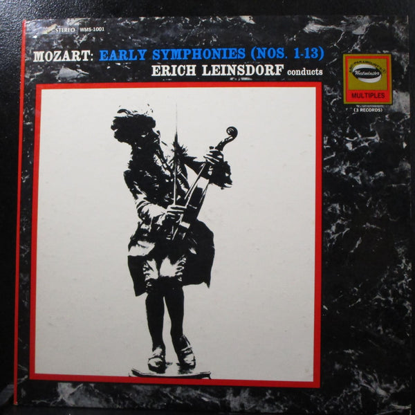Leinsdorf - Mozart Early Symphonies (Nos. 1-13) Mint- 3 LP Westminster WMS-1001 - Shuga Records