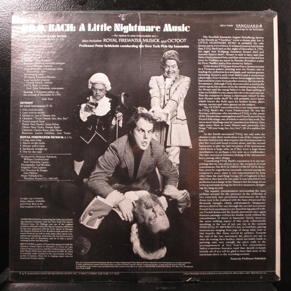 P.D.Q. Bach - A Little Nightmare Music new sealed LP Vanguard VSD-79448 USA 1983 - Shuga Records