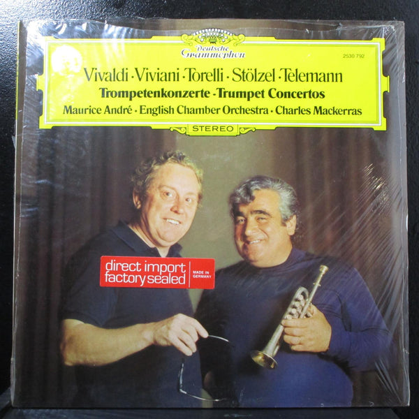 Andr - Trumpet Concertos new sealed LP Deutsche Grammophon 2530 792 Germany - Shuga Records