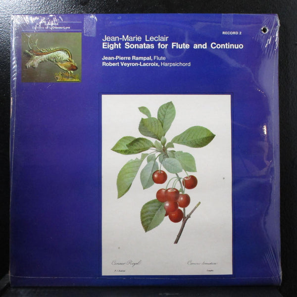 Rampal - Leclair: Eight Sonatas for Flute & Continuo Record 2 sealed LP OLS 151 - Shuga Records