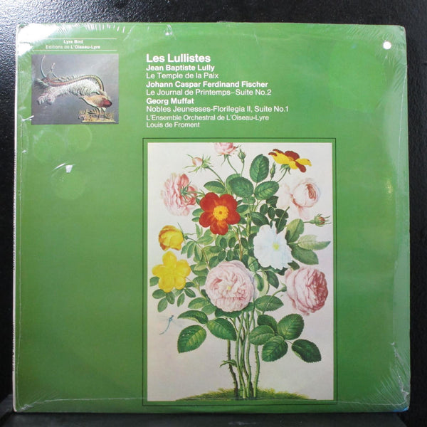 de Froment - Les Lullistes new sealed LP ditions De L'Oiseau-Lyre OLS 165 UK - Shuga Records