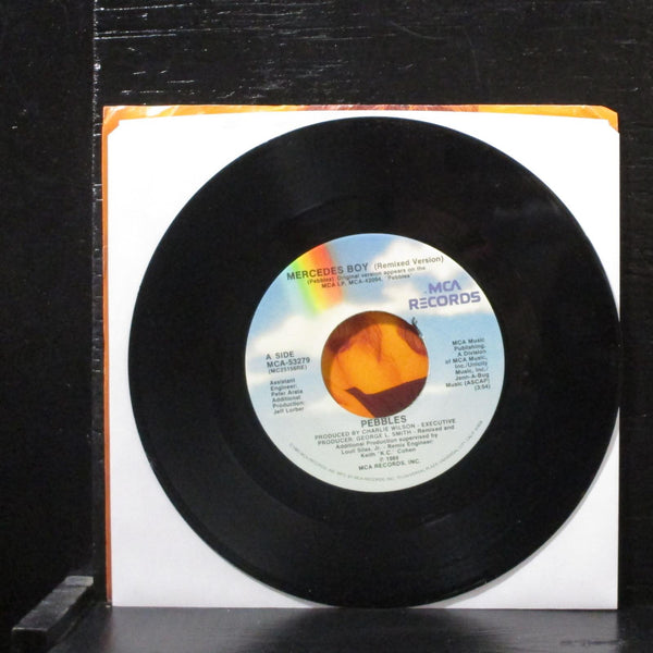 Pebbles  Mercedes Boy (Remixed Version) Mint- 7" Vinyl 45 MCA-53279 Funk 1988 - Shuga Records
