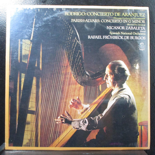 Zabaleta - Rodrigo: Concierto De Aranjuez sealed LP Angel S-37042 USA 1974 - Shuga Records