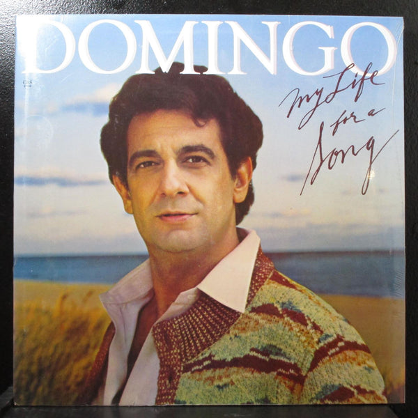 Placido Domingo - My Life For A Song new sealed LP CBS FM 37799 USA 1983 - Shuga Records