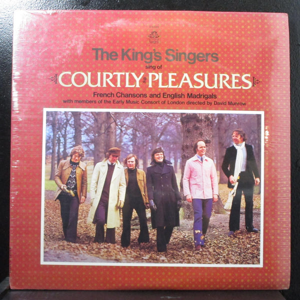 The King's Singers - Courtly Pleasures new sealed LP Angel S-37025 USA 1974 - Shuga Records