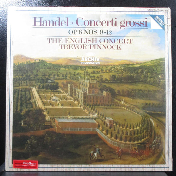 Pinnock - Handel: Concerti Grossi Op. 6 Nos. 9-12 sealed LP 410 899-1 Germany - Shuga Records