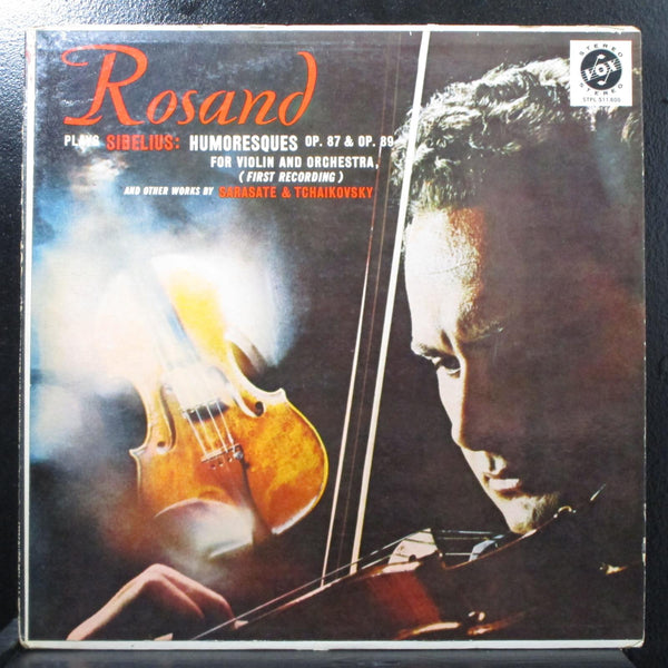 Rosand Plays Sibelius: Humoresques VG+ LP Stereovox STPL 511.600 USA 1959 - Shuga Records