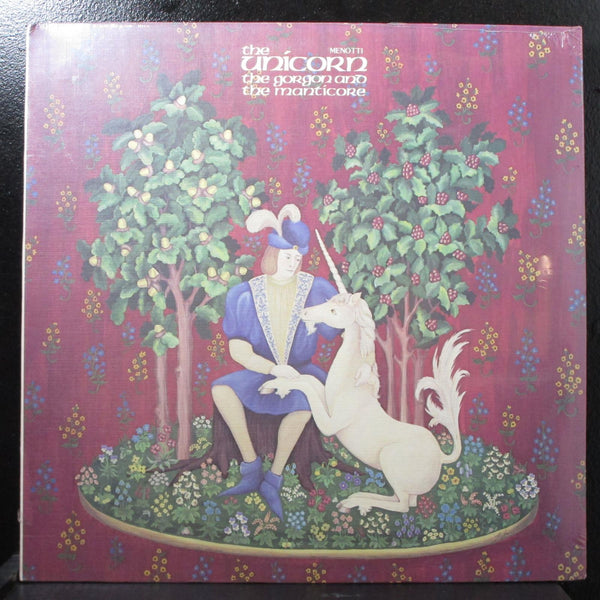 Cian Carlo Menotti - Unicorn, The Gorgon & The Manitcore sealed LP SM0012 USA - Shuga Records