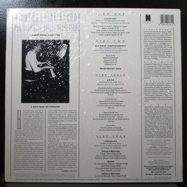Irving - A Balanchine Album new sealed LP Nonesuch 9 E1-79135 T USA 1986 - Shuga Records