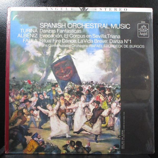 De Burgos - Spanish Orchestral Music new sealed LP Angel 36195 USA 1963 - Shuga Records