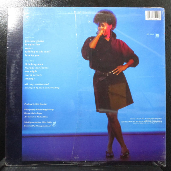 Joan Armatrading - Secret Secrets new sealed LP A&M SP-5040 USA 1985 - Shuga Records