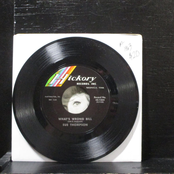 Sue Thompson  I Need A Harbor Mint- 7" Vinyl 45 Hickory 24-1204 Pop 1963 - Shuga Records