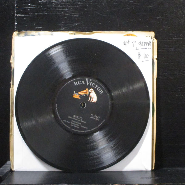Perry ComoLook Out The Window/Wanted VG+ 7" Vinyl 78 RCA 13-5647 Pop 1954 - Shuga Records