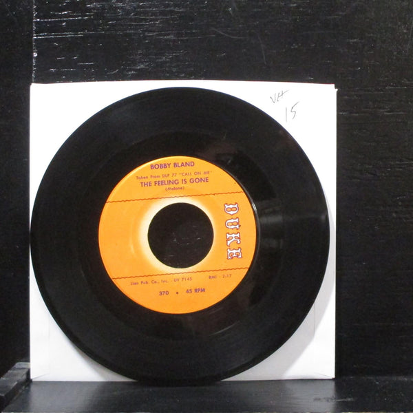 Bobby Bland  I Can't Stop Singing/The Feeling Is Gone VG+ 7" Vinyl 45 Duke 370 - Shuga Records