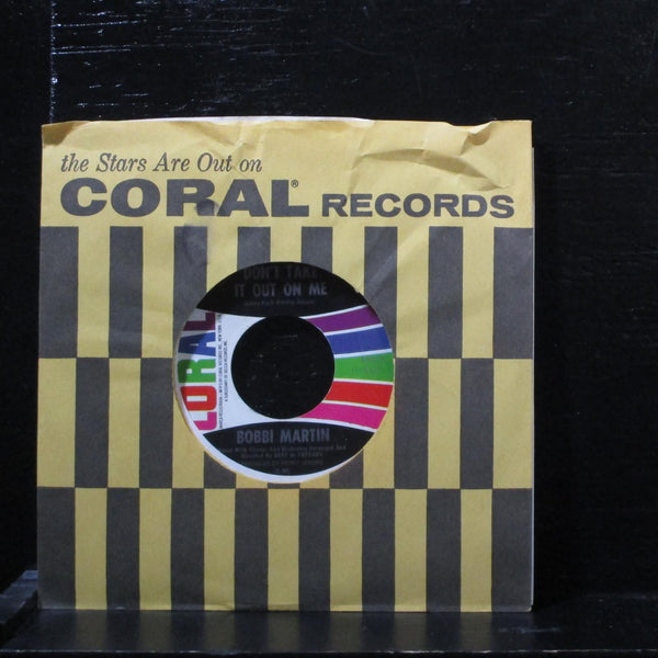 Bobbi Martin  Don't Take It Out On Me Mint- 7" Vinyl 45 Coral 62475 - Shuga Records