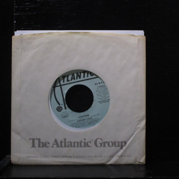 Stephen Stills  Stranger Mint- Promo 7" Vinyl 45 Atlantic 7-89633 Pop Rock 1984 - Shuga Records