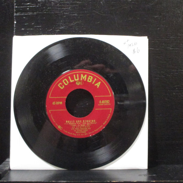 Jo Stafford  - Bells Are Ringing VG+ 7" Vinyl 45 Columbia 4-40782 Pop 1956 - Shuga Records