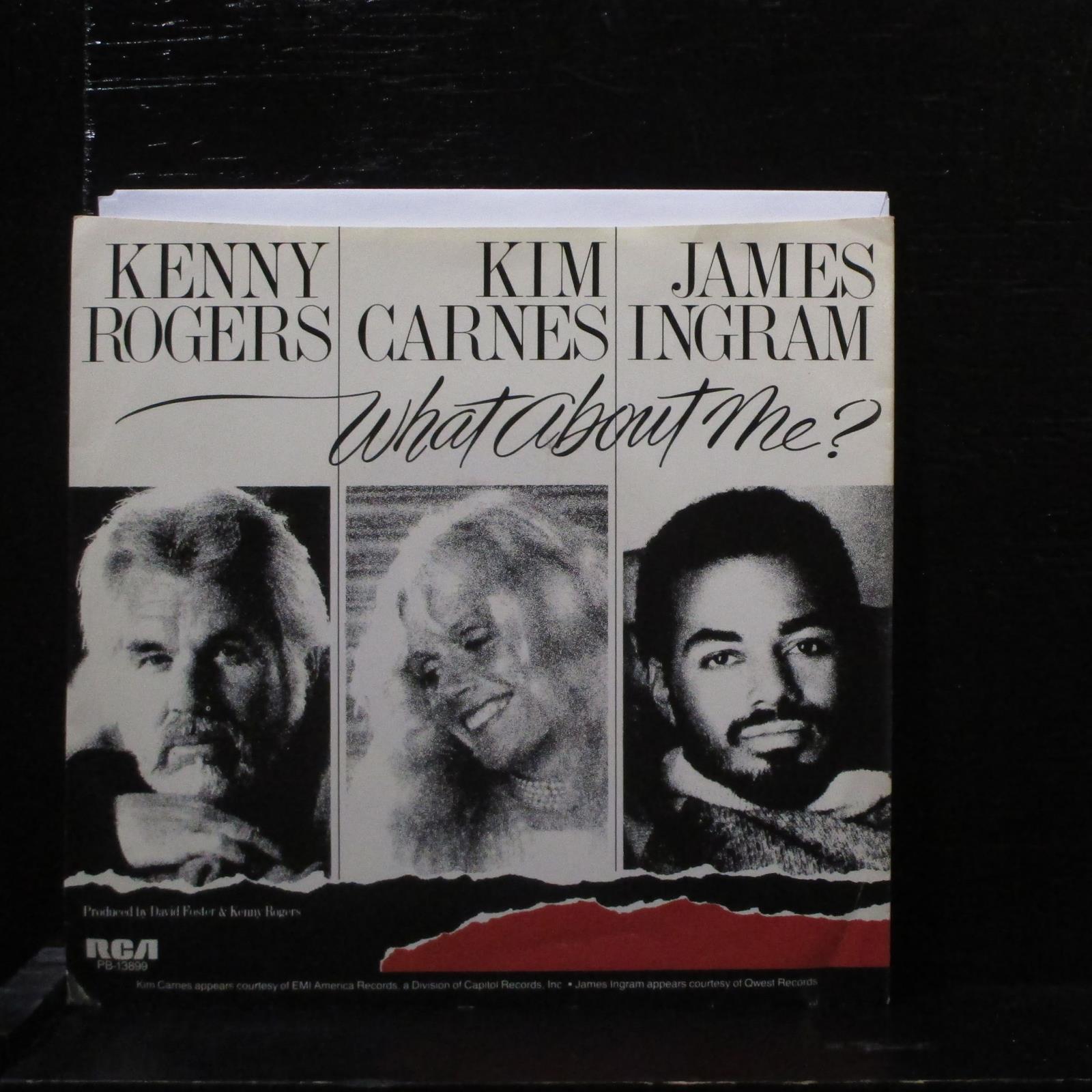 Kenny Rogers  What About Me? Mint- Promo 7" Vinyl 45 RCA PB-13899 Country - Shuga Records