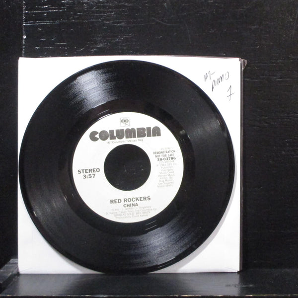 Red Rockers  China Mint- Promo 7" Vinyl 45 Columbia 38-03786 New Wave 1983 - Shuga Records