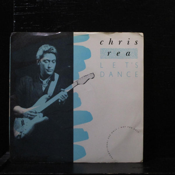 Chris Rea  Let's Dance Mint- Promo 7" Vinyl 45 Motown 1900MF Hip-Hop 1987 - Shuga Records