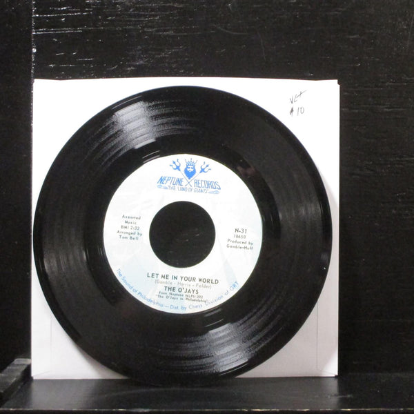 The O'Jays  Looky Looky (Look At Me Girl) VG+ 7" Vinyl 45 Neptune N-31 Soul - Shuga Records