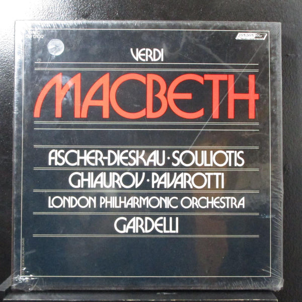 Gardelli - Verdi: Macbeth new sealed 3 LP box set London OSA 13102 USA - Shuga Records