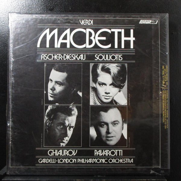 Gardelli - Verdi: Macbeth new sealed 3 LP box set London OSA 13102 USA - Shuga Records