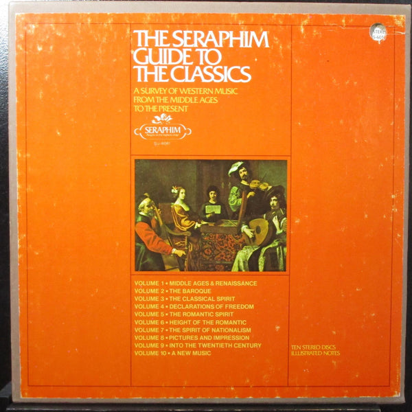 The Seraphim Guide To The Classics Mint- 10 LP box set S-60160 USA 1970 - Shuga Records