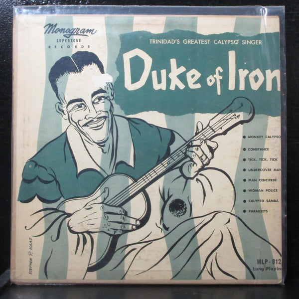 Duke Of Iron VG+ Mono 10" LP Monogram Supertone MLP-812 USA pink label - Shuga Records