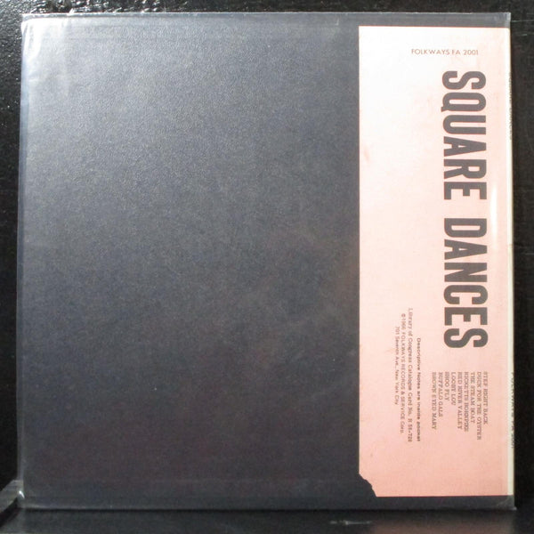 Piute Pete - All About Square Dances VG+ Mono 10" LP + book Folkways FA 2001 USA - Shuga Records