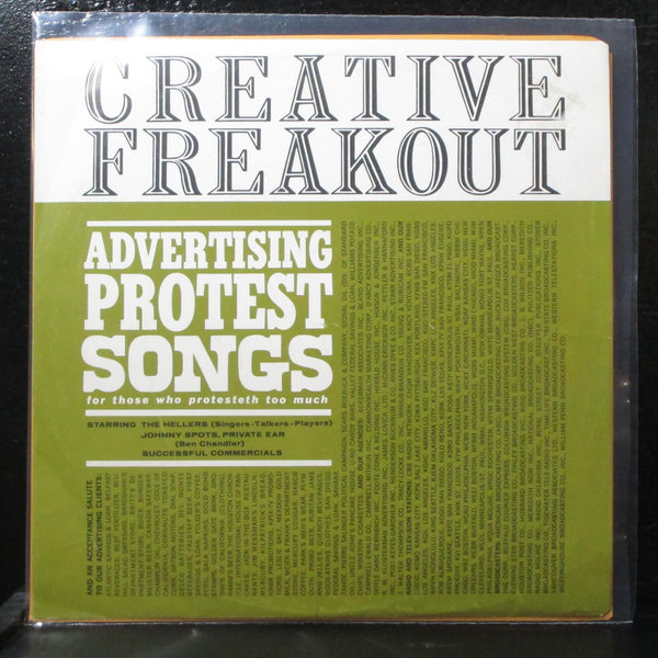 The Hellers - Creative Freakout VG+ Mono Promo 10" LP Heller USA 1967 - Shuga Records